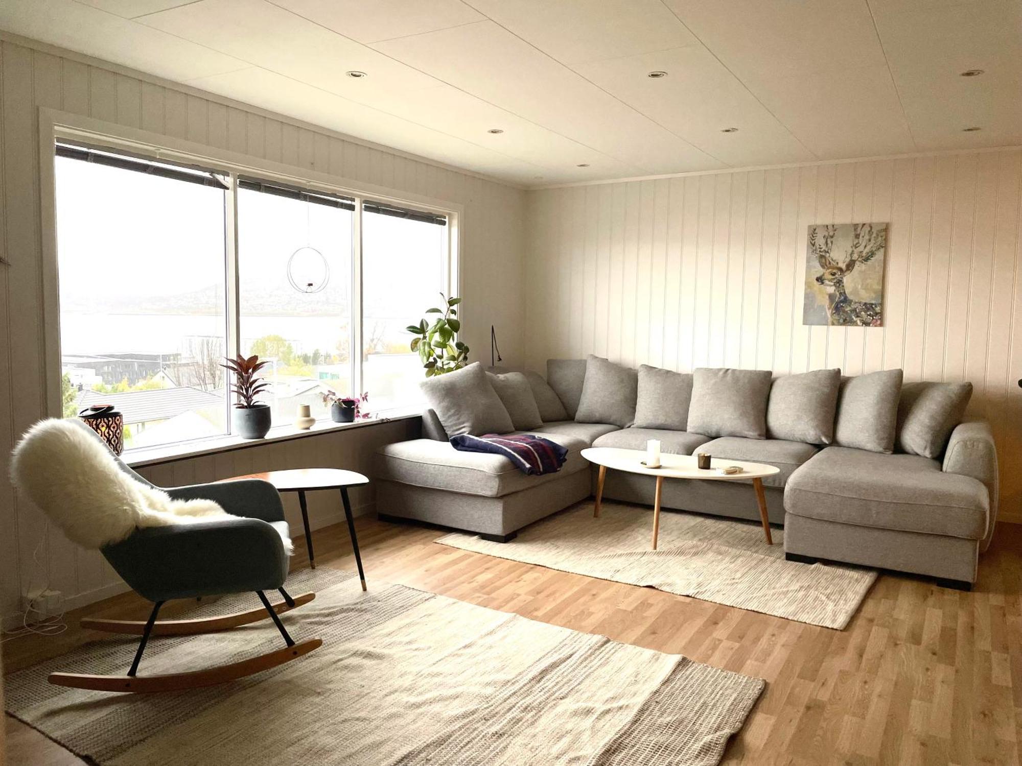 Ferienwohnung Penthouse With Panorama View And Great Location! Tromsø Exterior foto