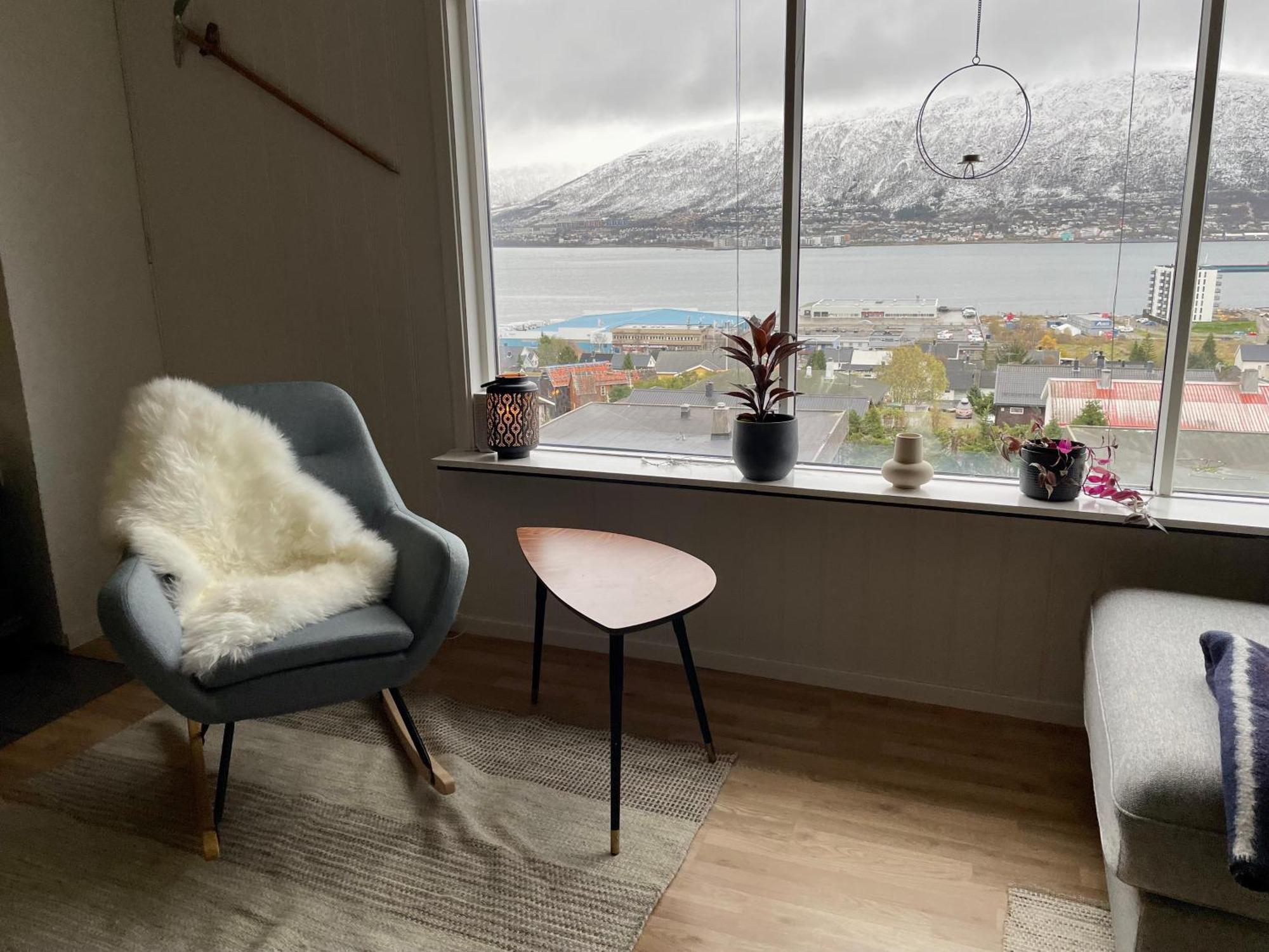 Ferienwohnung Penthouse With Panorama View And Great Location! Tromsø Exterior foto